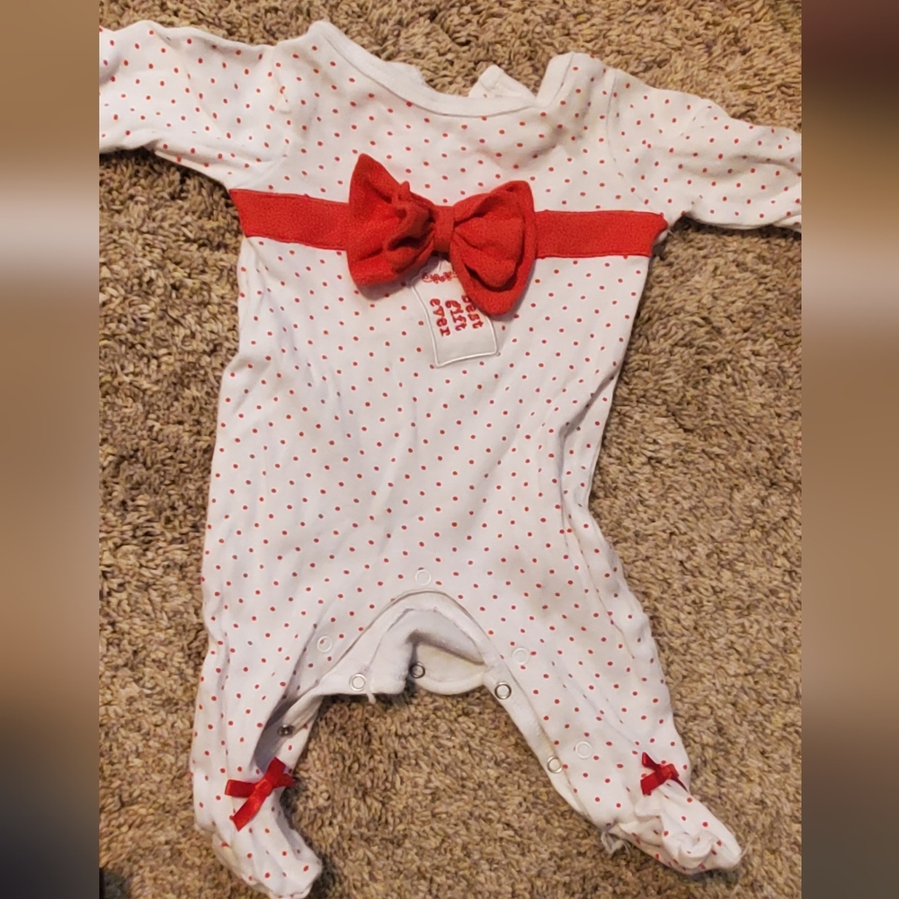 Christmas Sleeper "best gift ever" size 0-3